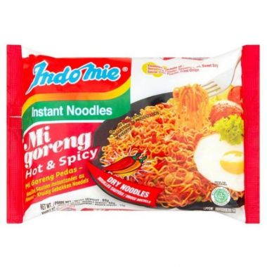 Noodles Instant Hot Fried Pedas