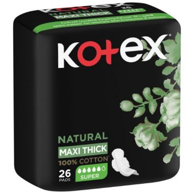 Kotex Maxi Thick Natural Super 26s -kc438