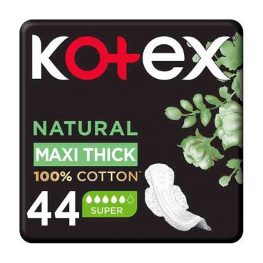 Kotex Maxi Thick Natural Super 44s -kc439