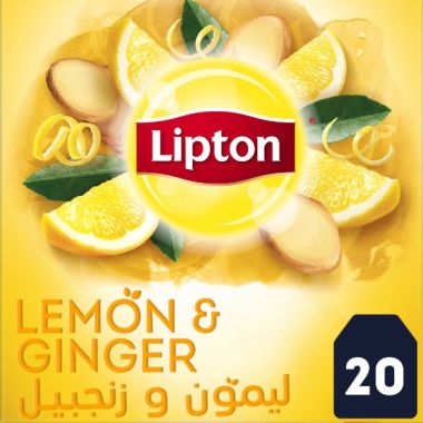 Tea Bag Env(hi) Lemon Ginger (san) 20x1.6gm