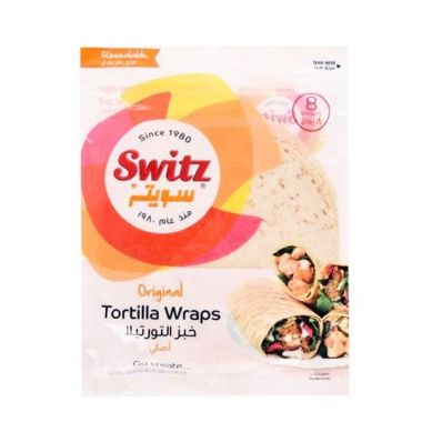 Tortilla Wraps Original 10x6 250gm