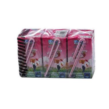 Lacnor Es Milk Strawberry Flavor Junior Mp 6x125ml
