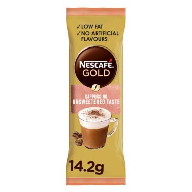 Nescafe Gold Cappuccino Unsweetend 14.2gm-12495413