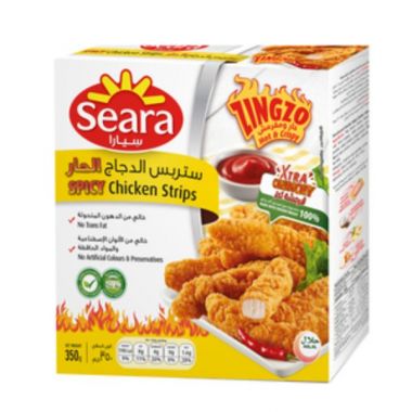 Seara Spicy Chicken Strips zingzo 350gm - 54951