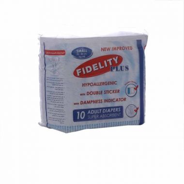 Fidelity Adult Diapers Small 10s