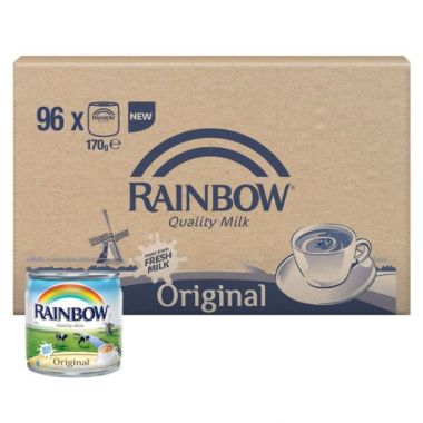 Rainbow Milk Evaporated W Vitamin D 170ml-670030